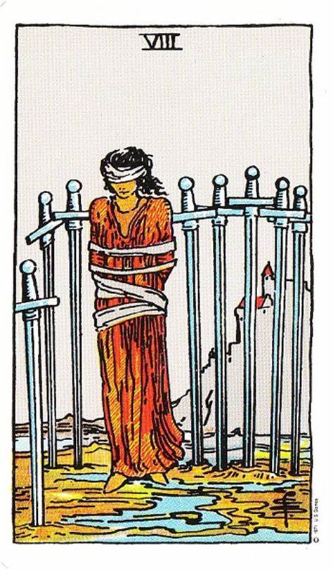 Eight of Swords: Tarot Card