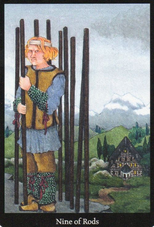 Nine of Wands: Tarot Card