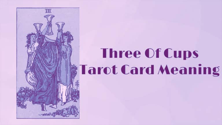 Three of Cups: Tarot Card