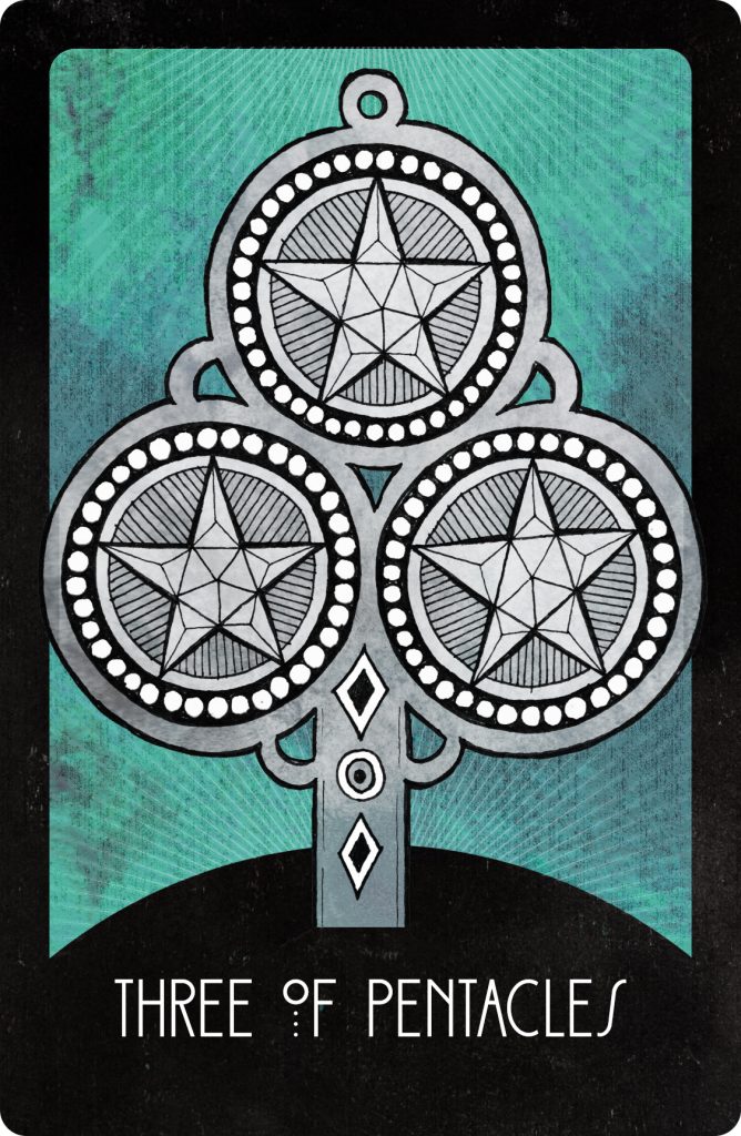 Three Of Pentacles Tarot Card Meaning | Tarot With Gord