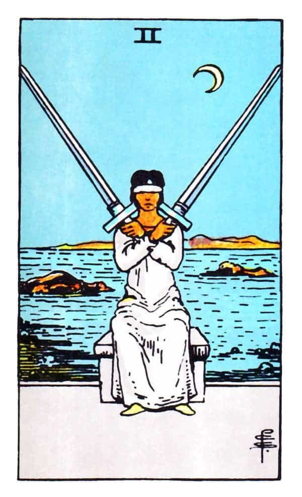 Two of Swords: Tarot Card