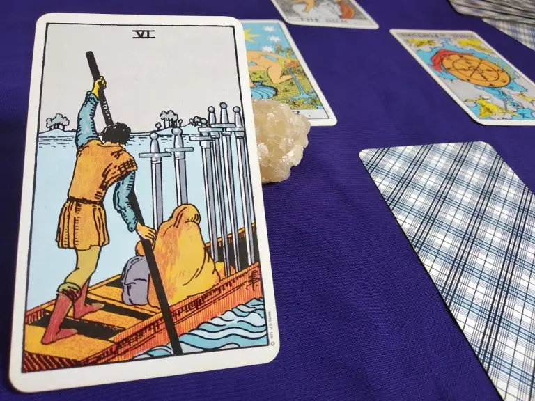 Six of Swords: Tarot Card