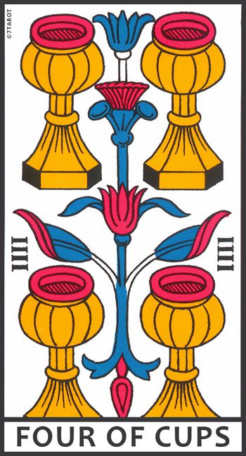 Four of Pentacles: Tarot Card